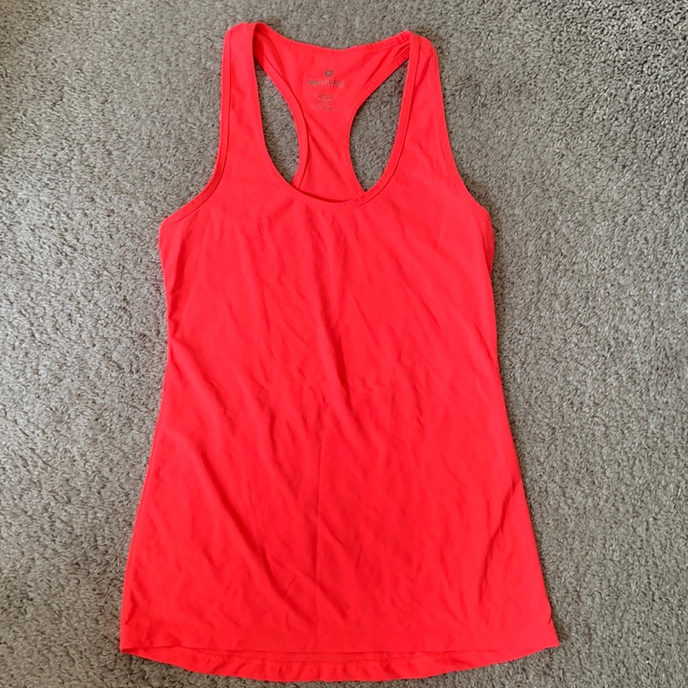 Neon Coral/Salmon Tank Top